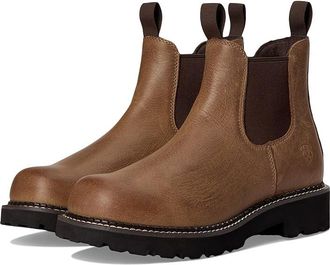 Ariat Fatbaby Twin Gore Western Boots Womens Shoes Distressed Natural : 7.5 B - Medium, Leather