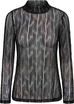 Co'Couture Dames, Blouses & Shirts, Zwart, Maat: S