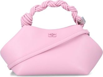 Ganni Light Pink Bou Mini Crossbody Bag