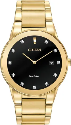 Citizen Mens Standard Stainless Steel Eco-Drive Watch, 40mm in Gold at Nordstrom Rack