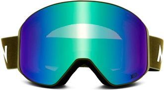 Messy Weekend CLEAR XE2 Army Green Mirrored Mens Sunglasses Green Size Standard