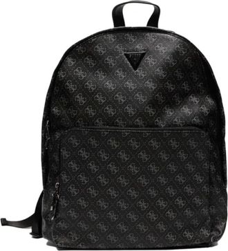Guess Elegante Milano Rugzak met Moderne Stijl - Heren - Rugzakken - Zwart - ONE Size - Tassen