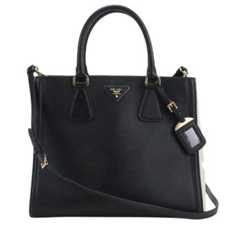 Prada Pre-owned Handbags, female, Black, Size: ONE SIZE Pre-owned Vintage Tote Bag