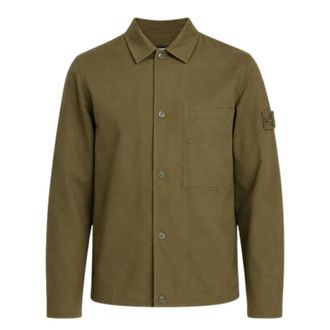 Stone Island Light Jassen - Heren - Zomerjassen - Groen - XL - Jassen