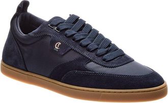 Christian Louboutin Tutti Rui Nylon & Suede Sneaker