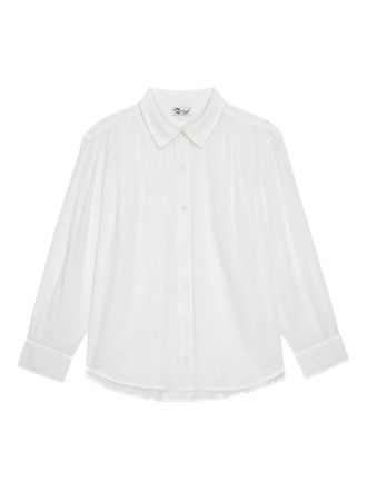 The Great. long-sleeved shirt - White