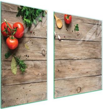 OEM Placa Protectora De Vidrio Para Estufa 90x52 Le&ntilde;a