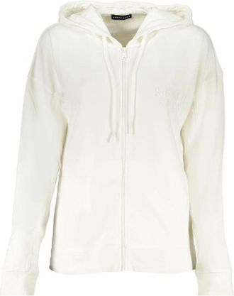North Sails Hooded Zip-through Sweatshirt - Dames - Vesten met rits - Wit - S - Katoen - Hoodies & sweatvesten