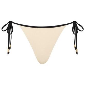 Seafolly Beach Bound Tie Side Rio Pant Bikini-Bottom f&uuml;r Damen | wei&szlig;