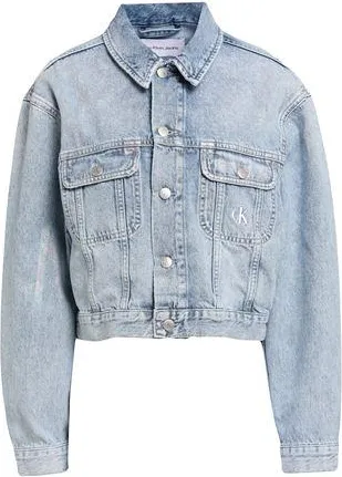 Calvin Klein OVERSIZED CROPPED 90S DENIM JACKET