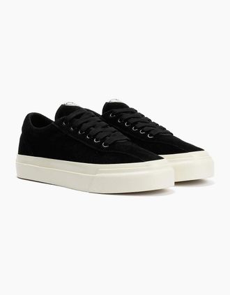 Stepney Workers Club Womens Stepney Workers Club Dellow L Suede Womens Black Trainers - Size: 3