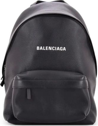 Balenciaga Zaino Everyday Piccolo in pelle - Nero