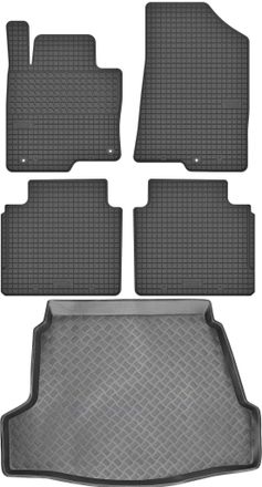 OEM Set Di Tappetini In Gomma Per Auto E Tappetino Per Bagagliaio Per Hyundai I40 Sedan Dal 2011 Al 2019