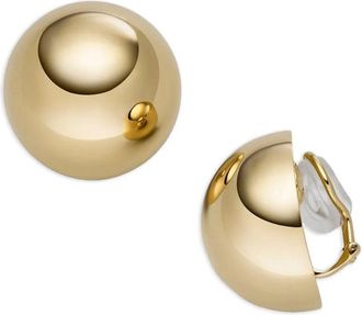 IsabelleFa Demi Boule Clip earrings - Gold
