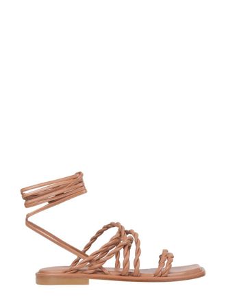 Stuart Weitzman Calypso Sandals - Beige