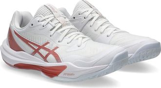 Asics Sky Elite FF 3 Womens Volleyball Shoes White/Morganite : 11.5 B - Medium, Synthetic