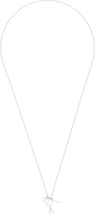 Ami Ami de Coeur Ketting - Heren - Kettingen - Grijs - ONE Size - Accessoires