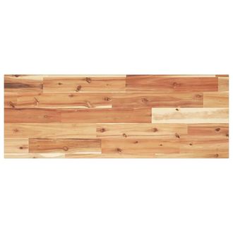 Berkfield Home Floating Shelf 80x30x2 cm Oil Finished Solid Wood Acacia in Brown | Size: 80 x 30 x 2 cm