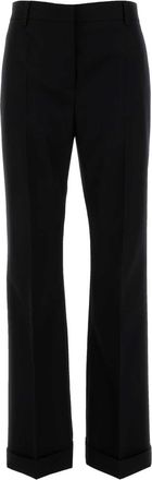 Prada Zwarte Gabardine Broek