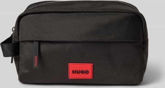 HUGO BOSS Kulturbeutel mit Tragegriff Modell ETHON 3.0 in Black, Größe 1