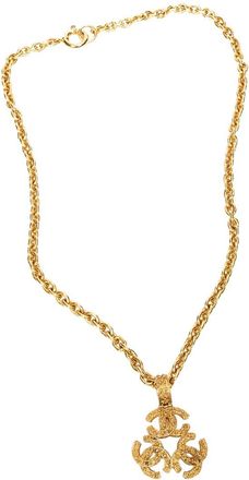 Chanel Triple Cc Pendant Necklace (Authentic Pre-Loved)
