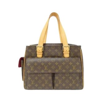 Louis Vuitton Pre-owned Handbags, female, Brown, Size: ONE SIZE Pre-owned Monogram Handbag