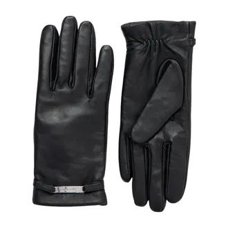 Trussardi Guanti in Nappa con Dettaglio Metallico - - Accessories - Donna - Nero - L