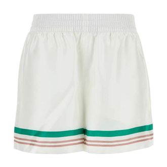 Casablanca Dames, Korte broeken, Wit, Maat: 2XS Zijde