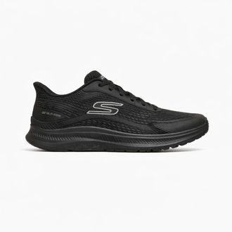 Skechers Go Run Consistent 2.0 - Lockh Mens Performance Trainers Black Textile - Size UK 9.5