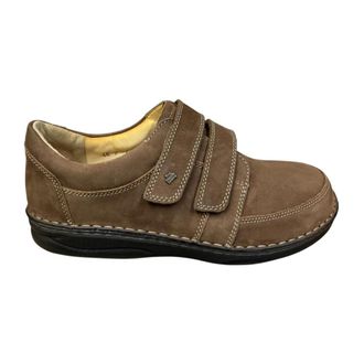 Finn Comfort Wicklow - Heren - Platte Schoenen - Bruin - 40 EU - Leer - Schoenen