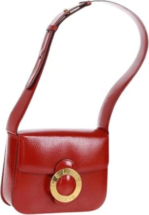 Celine Pre-owned Shoulder Bags, female, Red, Size: ONE SIZE Pre-owned Vintage Shoulder Bag