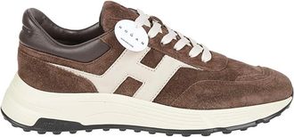 Hogan Hyperlight Sneakers - Heren - Sneakers - Bruin - 42 1/2 EU - Leer - Schoenen