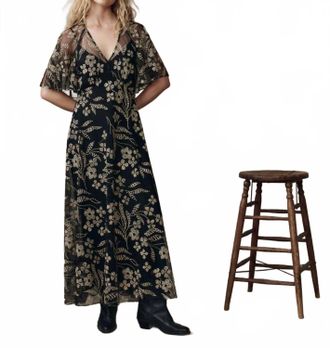 The Great. The Festal Dress In Brocade Floral