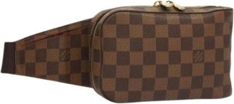 Louis Vuitton Pre-owned Belt Bags, female, Brown, Size: ONE SIZE Pre-owned Canvas Belt Bag