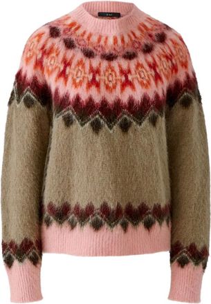Oui Maglieria girocollo - - Knitwear - Donna - Multicolore - M