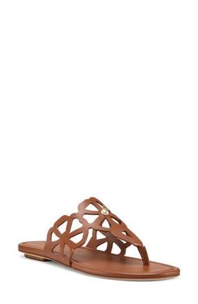Stuart Weitzman Jasmine Cutout Sandal in Luxe Saddle at Nordstrom Rack, Size 7.5