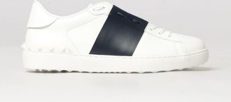 Valentino Garavani Open Smooth Calfskin Sneakers with Contrast Band