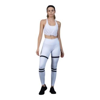 Alo Yoga Youga High Waist Legit Elastic Waist Performance Leggings in White