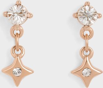 Charles & Keith Everest Crystal Star Drop Earrings