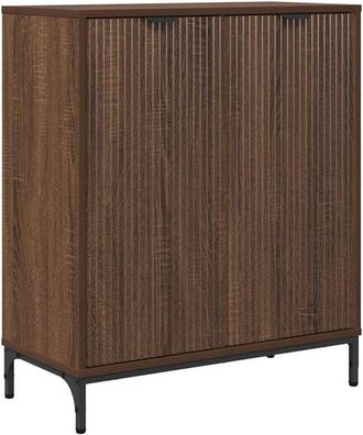 vidaXL Sideboard Brown oak 69.5 x 33 x 82 cm Engineered wood vidaXL