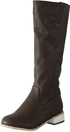 Bottines Femme Talon Bloc - Cuir Synthétique - Bout Pointu - Enfilage Facile - Semelle Antidérapante - Pour Toutes Occasions (bureau, Soirée, Casual)