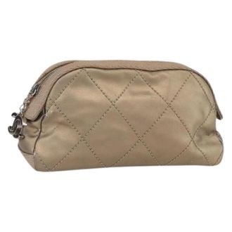 Chanel Pochette in pelle Pre-owned - - Pre-owned - Donna - Beige - ONE SIZE