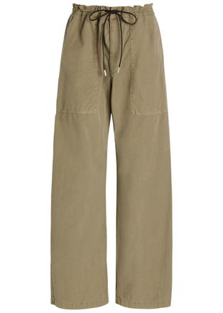Frame Denim The Gallery Straight-leg Trousers - Green - 2 (UK2 / Xxxs)