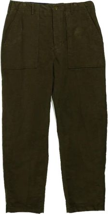 Engineered Garments Rechte broek - Heren - Straight fit broeken - Groen - XS - Nylon - Broeken