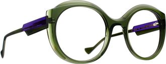 Caroline Abram Paola Optisch Montuur - unisex - Brillen - Veelkleurig - 50 MM - Accessoires