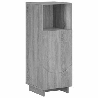vidaXL Mobile Bagno Sonoma Grigio 36,5 X 38 X 95 Cm Vidaxl
