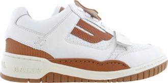 Bally Karl Low-Top Leather Sneakers, Brand Size 6 ( US Size 7 )