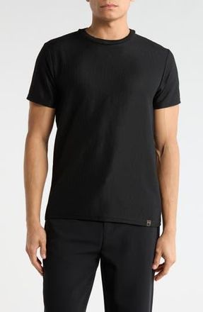 T.R. Premium Textured Crew T-Shirt in Black at Nordstrom Rack, Size Xx-Large