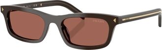 Prada D05S Zonnebril - Dames - Zonnebrillen - Zwart - 52 MM - Accessoires