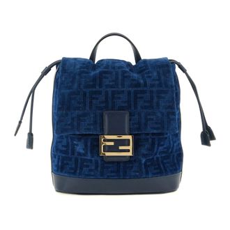Fendi Dames, Tassen, Blauw, Maat: ONE Size Denim